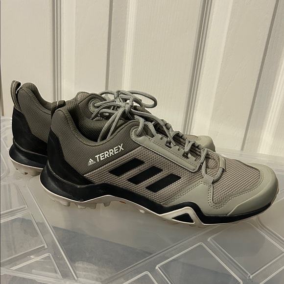 Adidas Terrex Gray and Black Trail Shoes - Picture 5 of 10